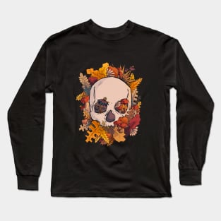 A skull within nature Long Sleeve T-Shirt